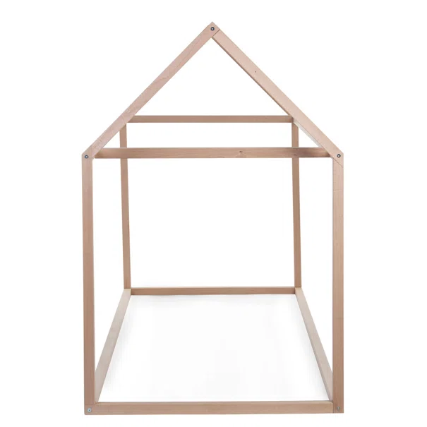 Παιδικό Κρεβάτι Montessori (90x200) ChildHome Natural BR73095