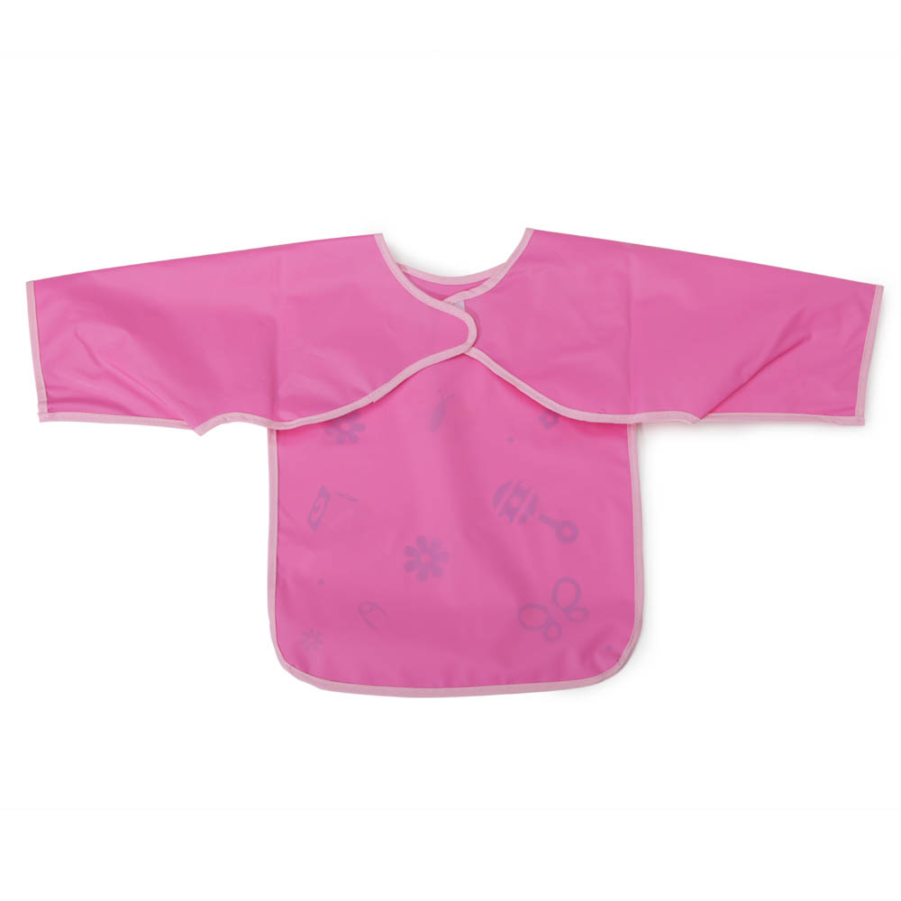 Σαλιάρα Με Μανίκια 3-24 Μηνών (28x37) Cangaroo Piggy Pink 1007