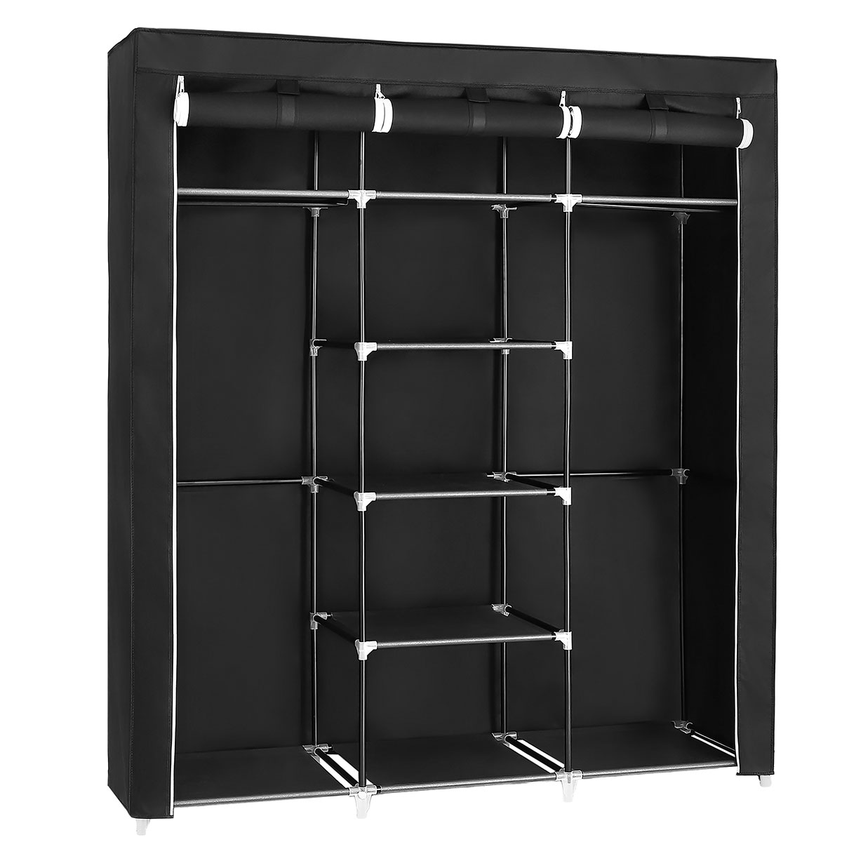 Υφασμάτινη Ντουλάπα (150X45X175) Songmics Ryg12B Οργάνωση & Αποθήκευση Ντουλάπας Υφασμάτινες Ντουλάπες Spitishop