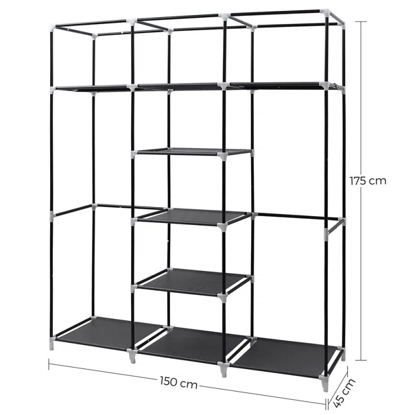 Υφασμάτινη Ντουλάπα (150x45x175) Songmics RYG12B