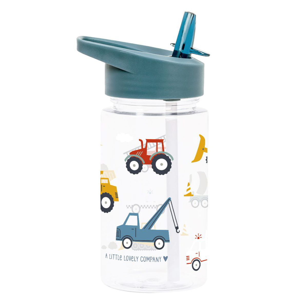 Παγούρι 450Ml με Καλαμάκι Α Little Lovely Company Vehicles Dbvebu62 Παιδικά Είδη Φαγητού & Αξεσουάρ Σερβιρίσματος Μπουκάλια Παγούρια Spitishop