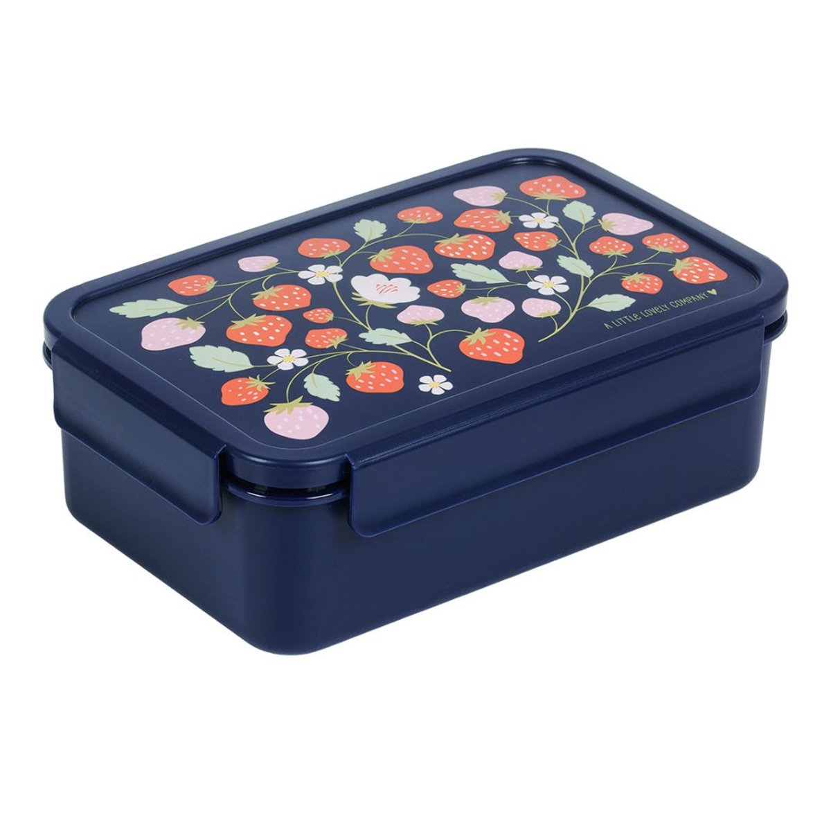 Φαγητοδοχείο με Χωρίσματα (22X7X14 5) Α Little Lovely Company Strawberries Sbstbu55 Παιδικά Είδη Φαγητού & Αξεσουάρ Σερβιρίσματος Φαγητοδοχεία Bento 