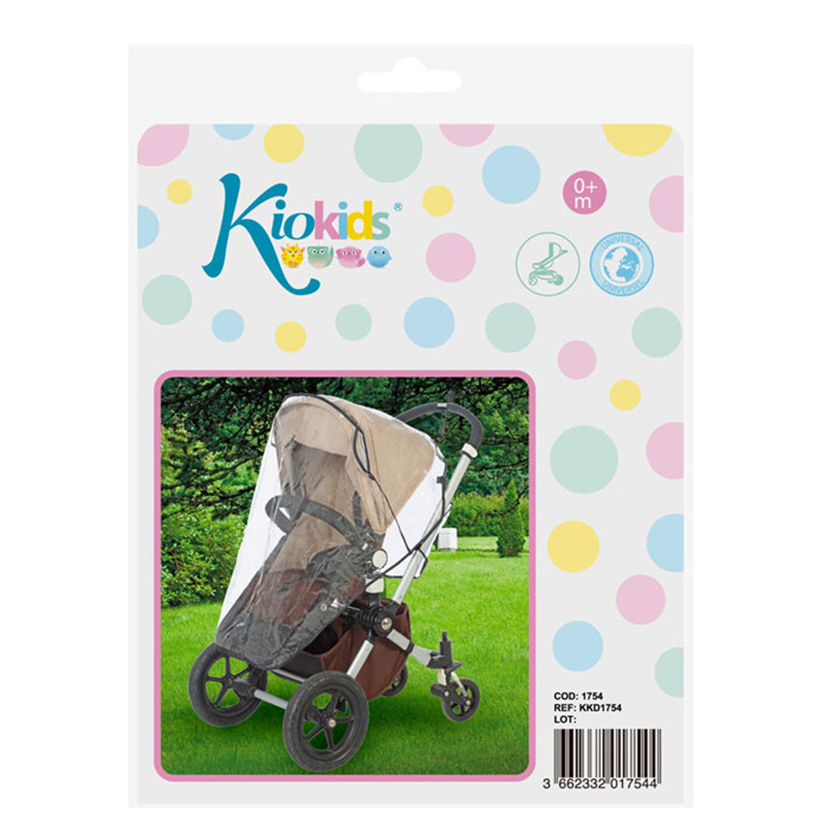 Αδιαβροχο Κάλυμμα Καροτσιού Kiokids 1754 Βρεφικά Αξεσουάρ Spitishop