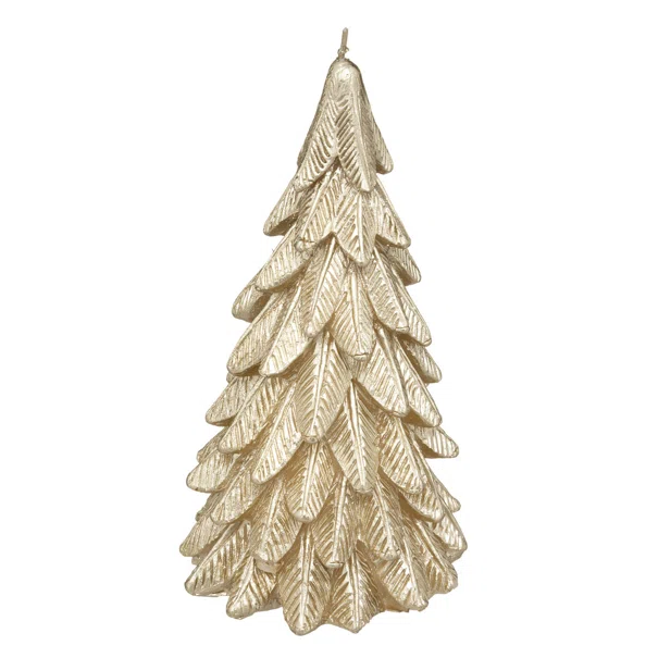 Χριστουγεννιάτικο Κερί 396gr A-S Tree Candle Gold 183400