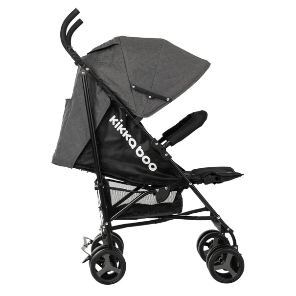 Καρότσι Μπαστούνι (6+ Μηνών/ Έως 22kg) Kikka Boo Beetle Grey 2023