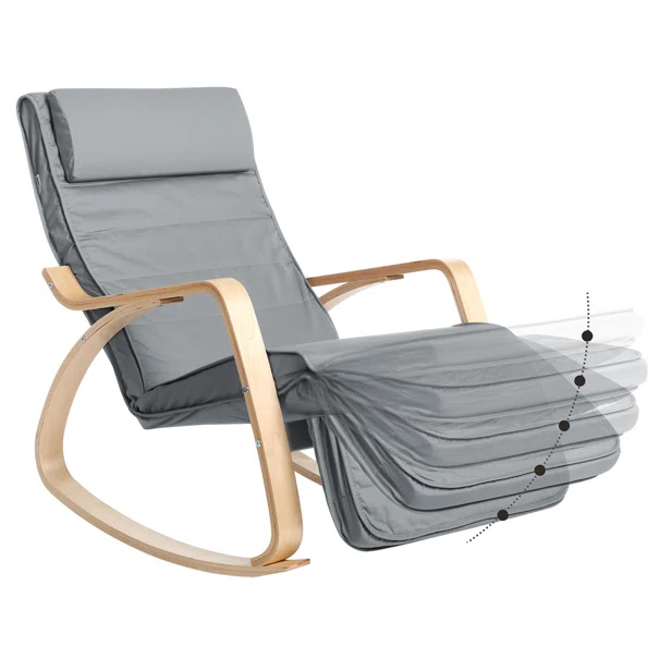 Κουνιστή Πολυθρόνα Relax (67x115x91) Songmics LYY010GZ02