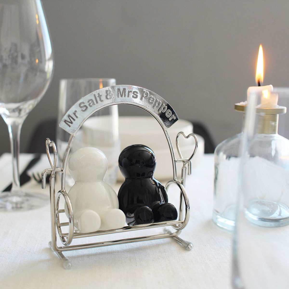Αλατοπίπερο (Σετ) Mags By Octopus Mr Salt & Mrs Pepper