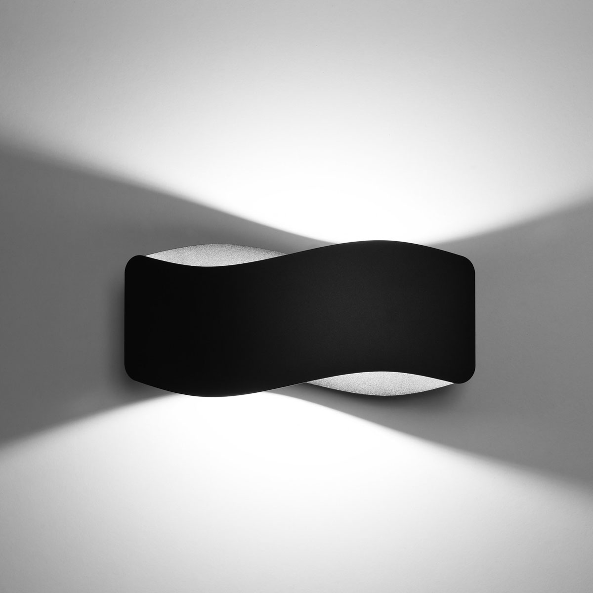 Απλίκα Τοίχου Sollux Tila Black SL.1019