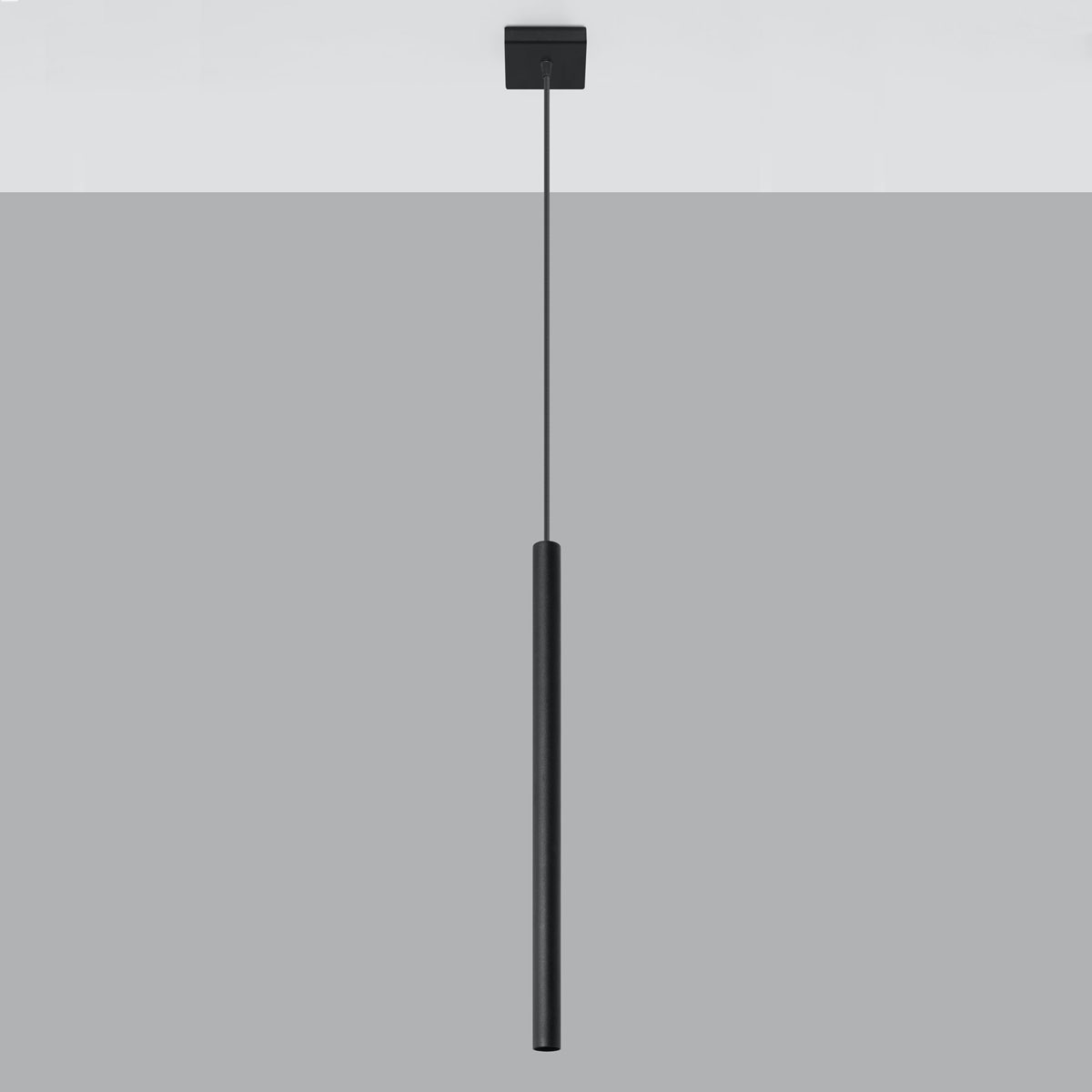 Φωτιστικό Οροφής Μονόφωτο Sollux Pastelo Black SL.0469