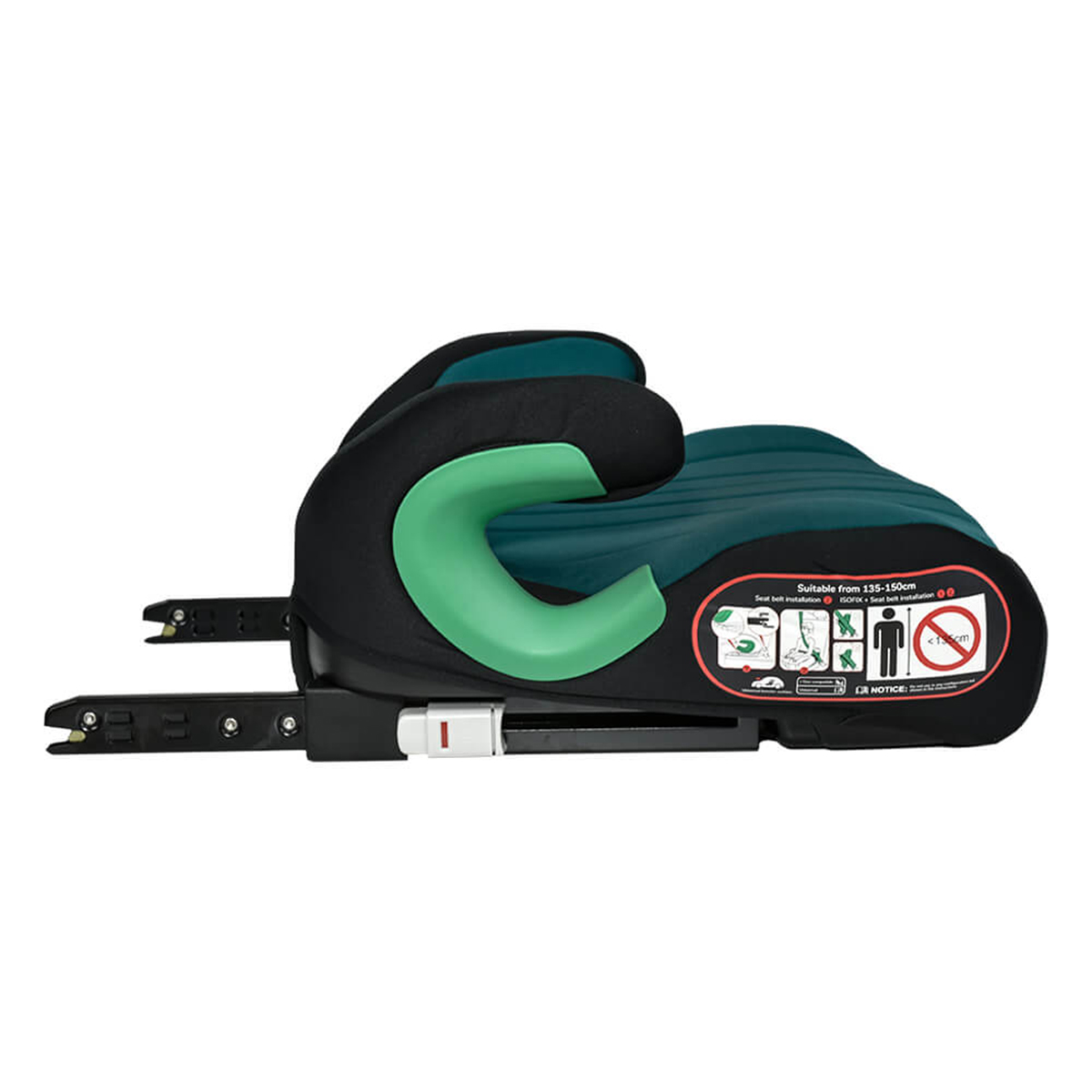 Κάθισμα Αυτοκινήτου Booster (135 έως 150εκ. Ύψος) Bebe Stars Petrol i-Size 953-184