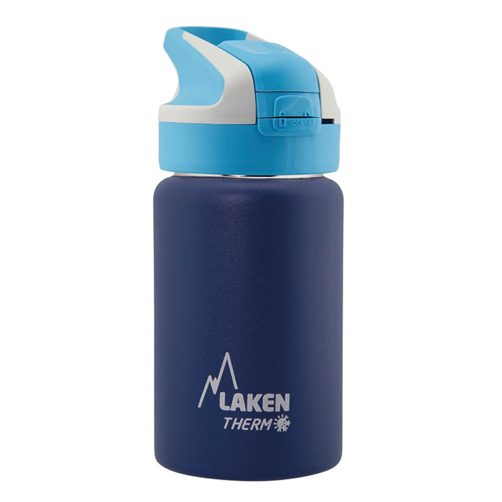 Παγούρι - Θερμός 350ml Με Καλαμάκι Laken Μπλε