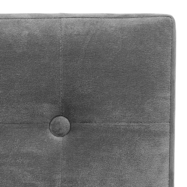 Σκαμπό Με Αποθηκευτικό Χώρο (38x38x38) A-S Lysandre Grey Velvet 121470E