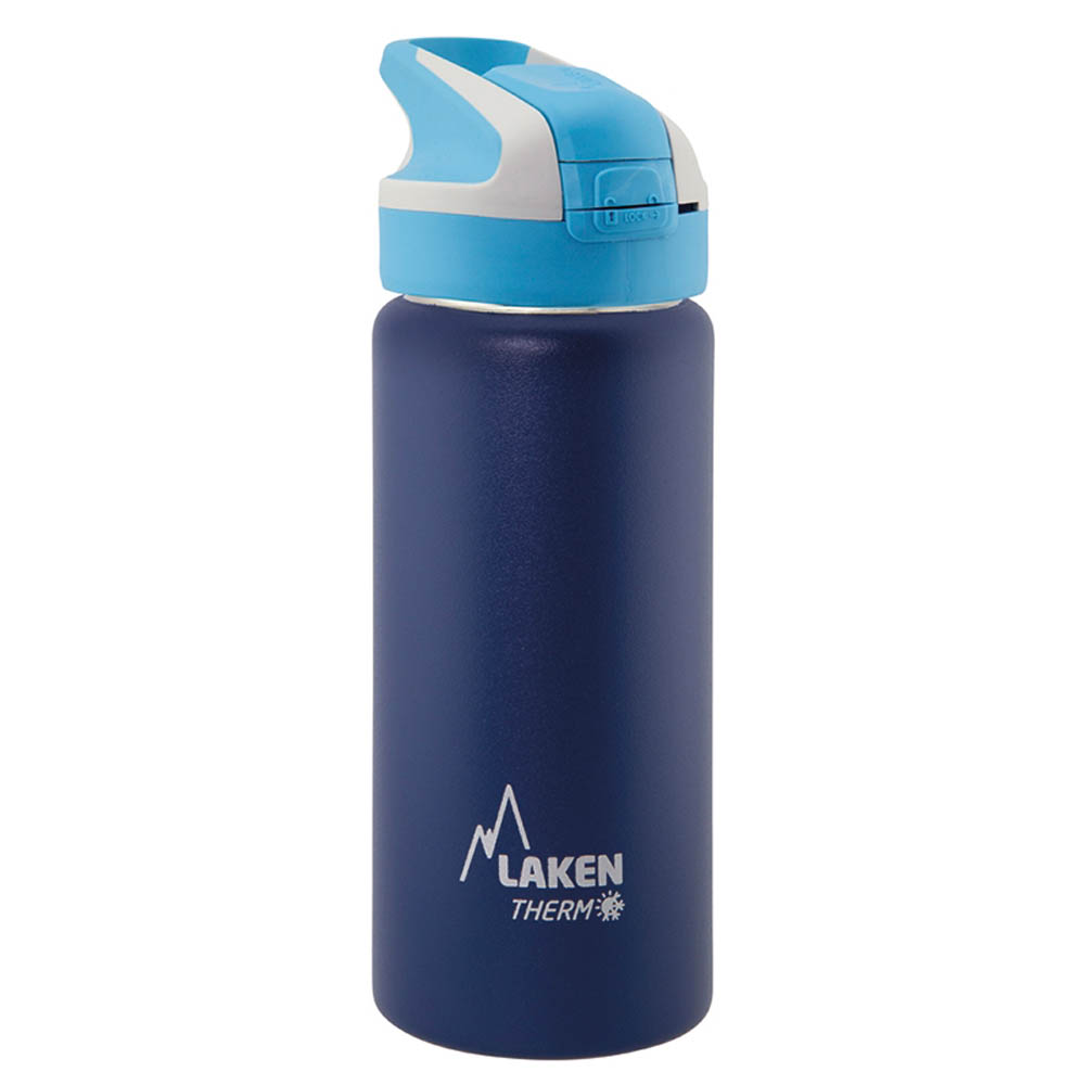 Παγούρι - Θερμός 500ml Με Καλαμάκι Laken Μπλε