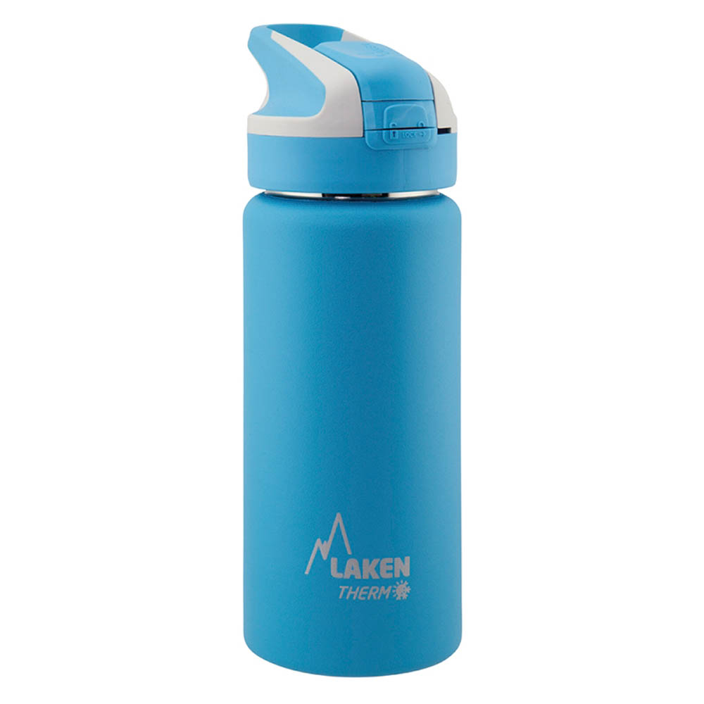 Παγούρι - Θερμός 500ml Με Καλαμάκι Laken Σιέλ