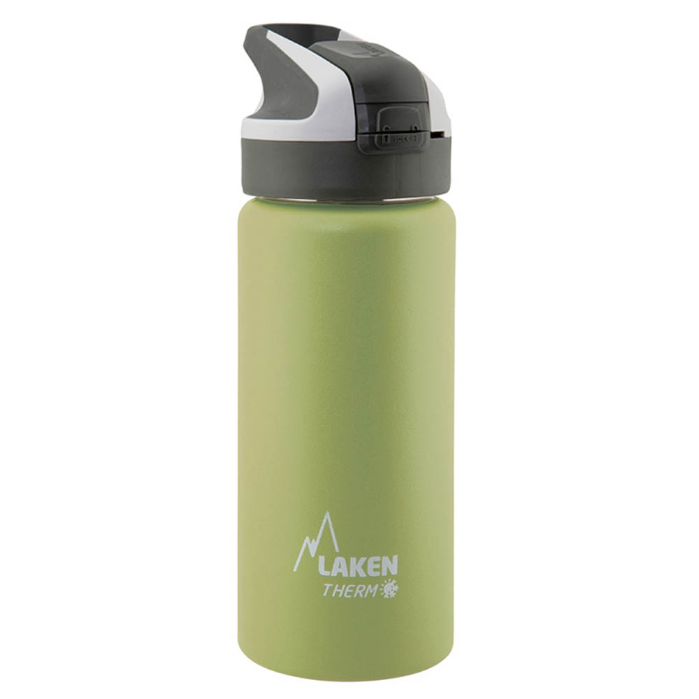Παγούρι - Θερμός 500ml Με Καλαμάκι Laken Χακί