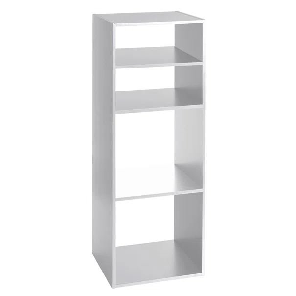 Βιβλιοθήκη Δαπέδου 4 Θέσεων (34.5x32x100.5) F-V Mix White 138927C