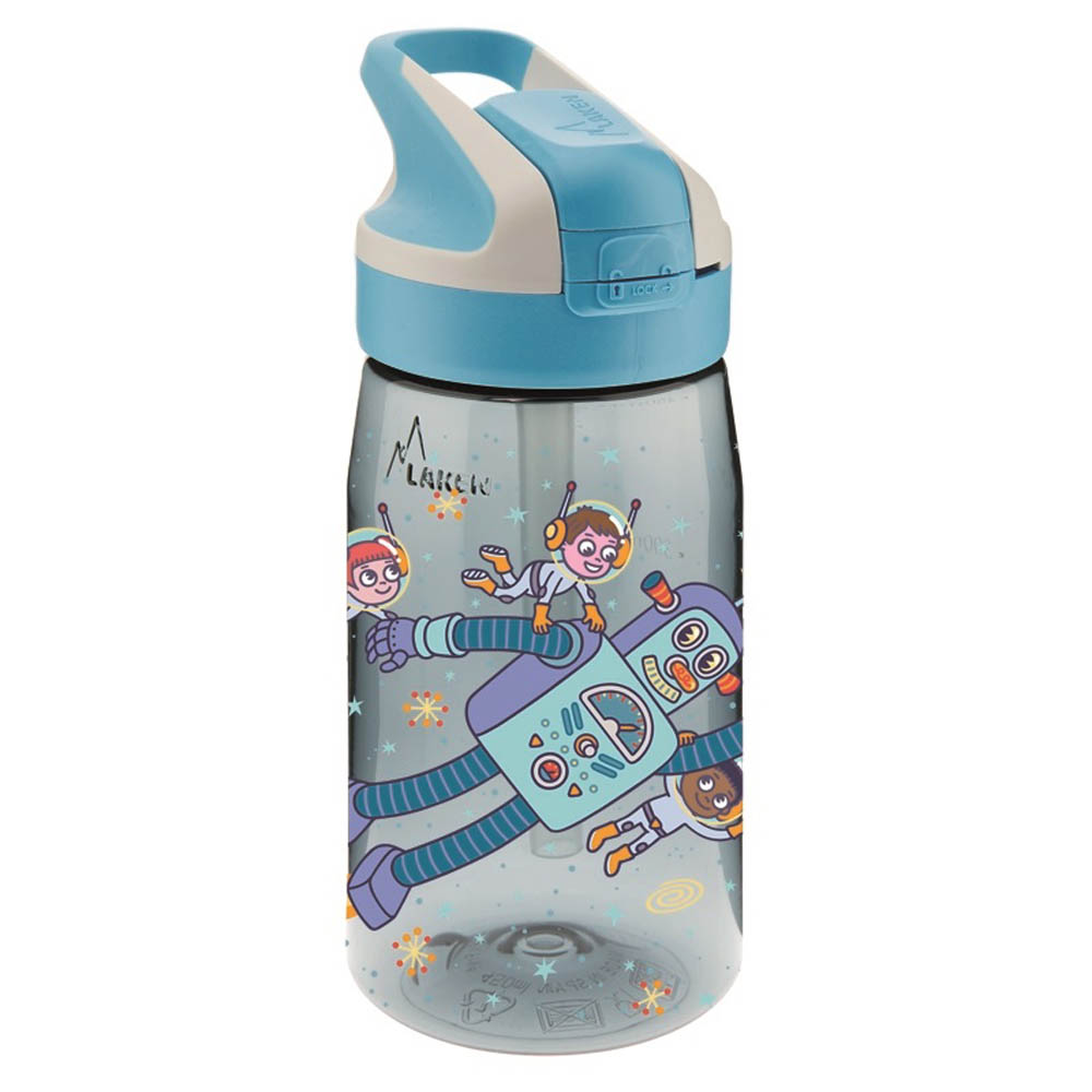 Παγούρι 450ml Με Καλαμάκι Laken Space Robot
