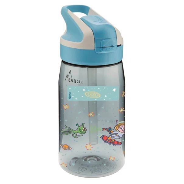 Παγούρι 450ml Με Καλαμάκι Laken Space Robot