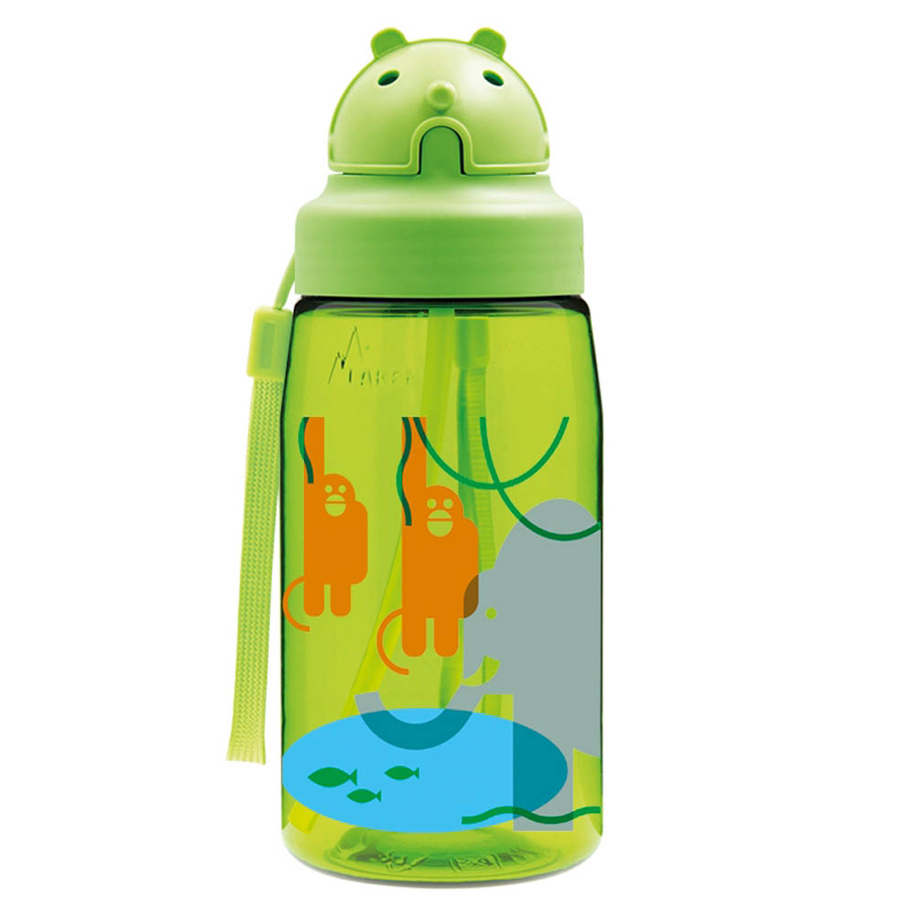 Παγούρι 450ml Με Καλαμάκι Laken Jungle