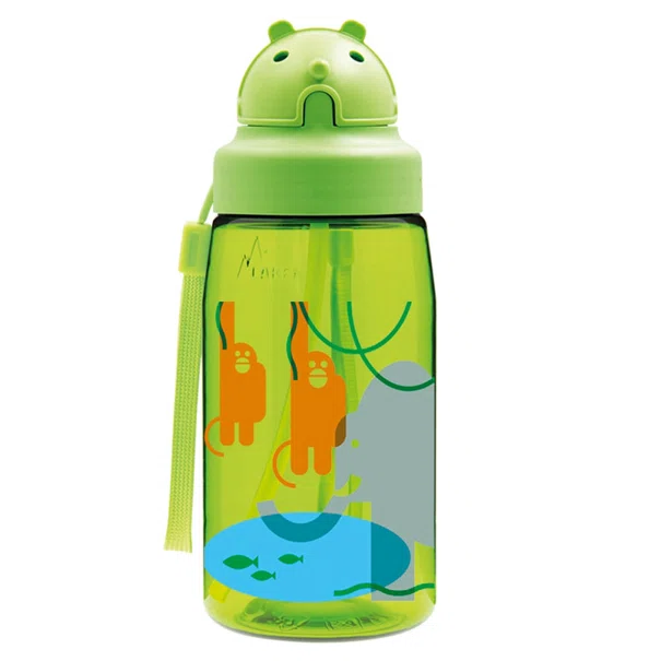Παγούρι 450ml Με Καλαμάκι Laken Jungle