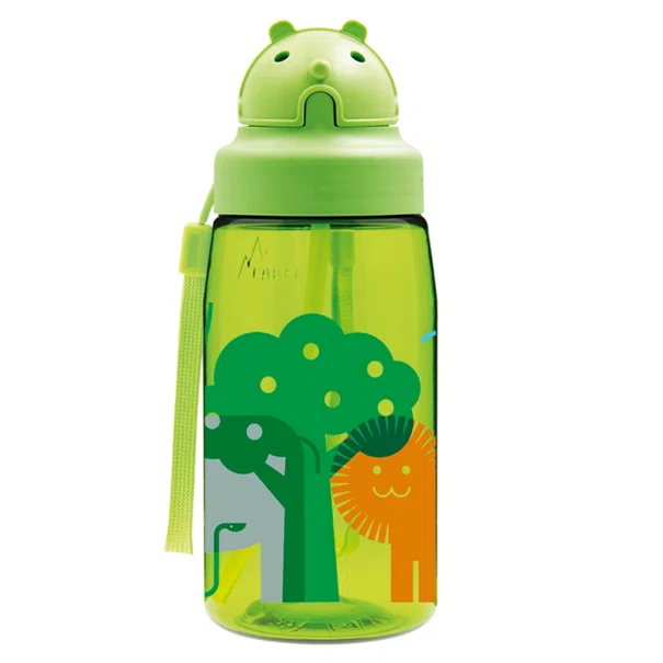 Παγούρι 450ml Με Καλαμάκι Laken Jungle