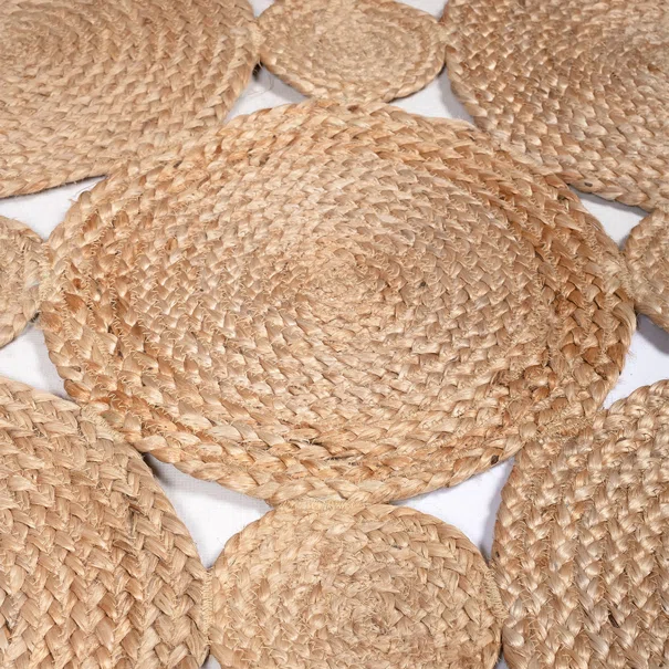 Χαλί Καλοκαιρινό (200x300) Βιοκαρπέτ Jute Rug BRD/99 Natural