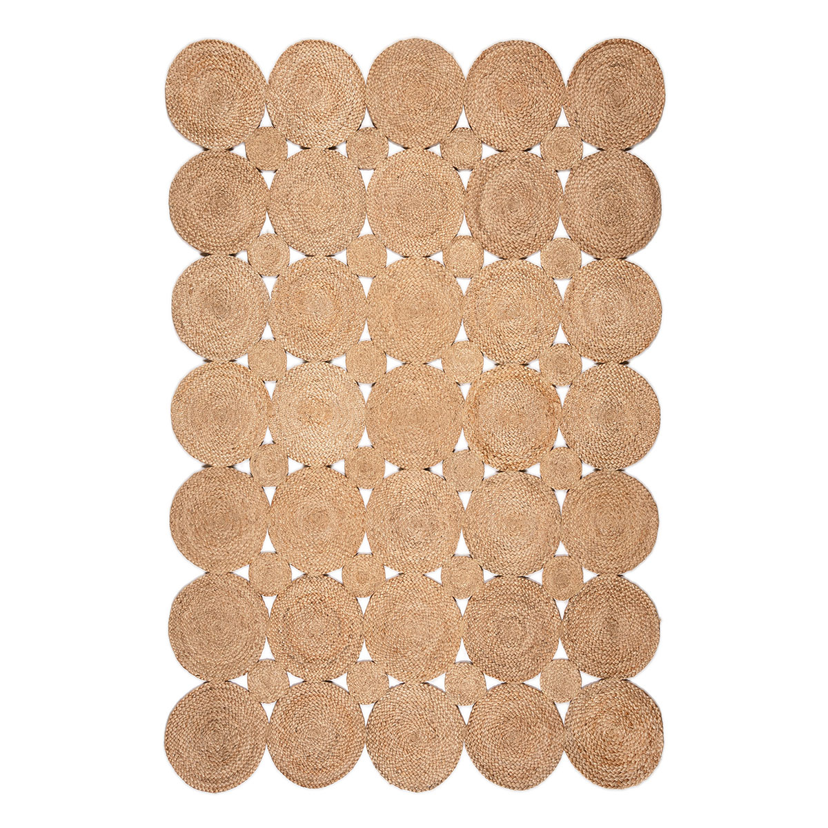 Χαλί Καλοκαιρινό (200X300) Βιοκαρπέτ Jute Rug Brd 99 Natural Χαλιά Σαλονιού Spitishop