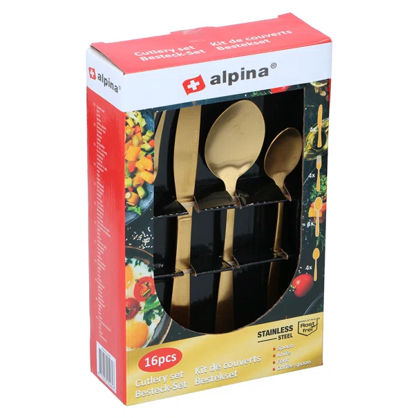 Μαχαιροπίρουνα (Σετ 16τμχ) Alpina 871125225464