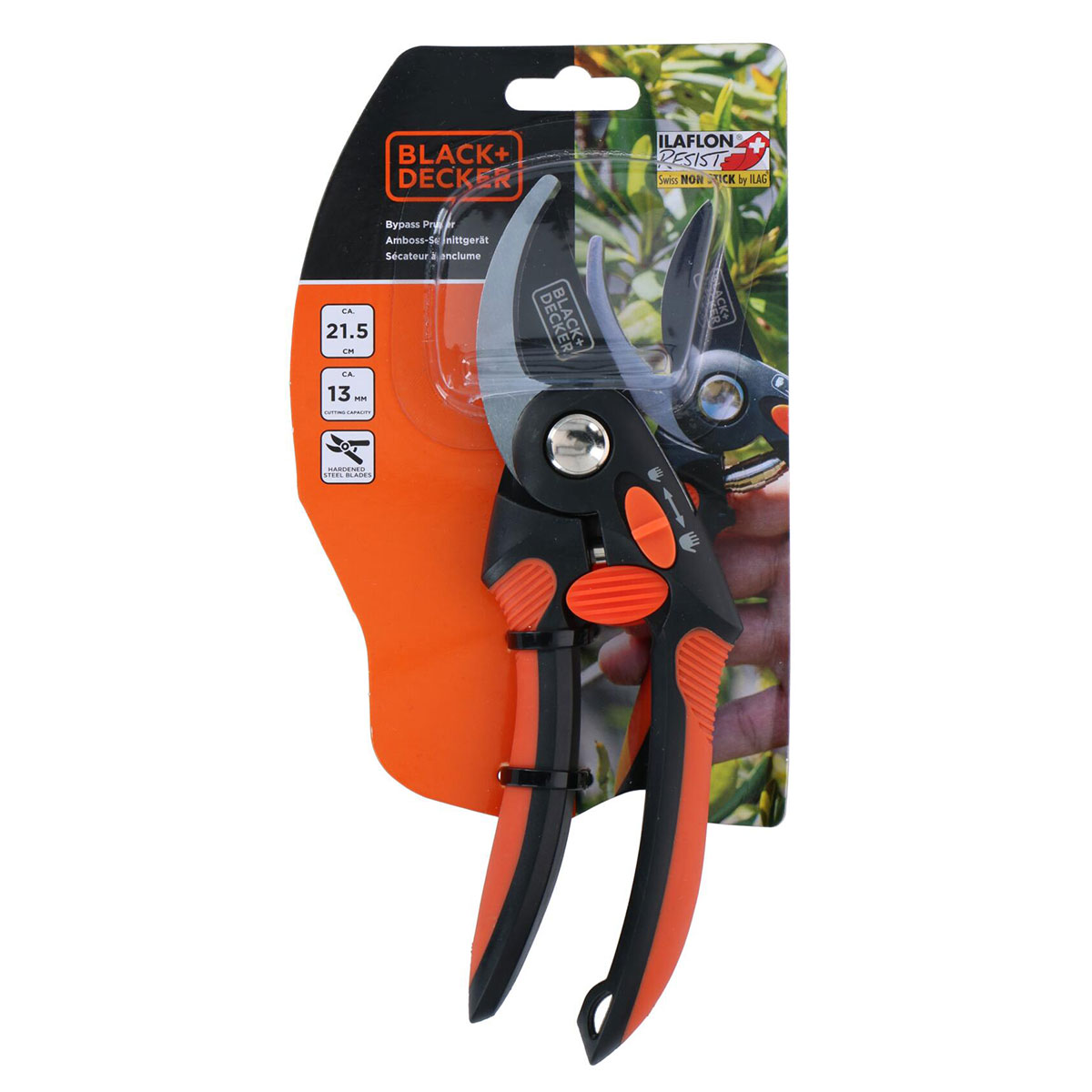 Ψαλίδι Κλαδέματος 21 5Εκ Black+Decker 871125223413 Κήπος Λάστιχα Ποτίσματος & Εργαλεία Κήπου Spitishop