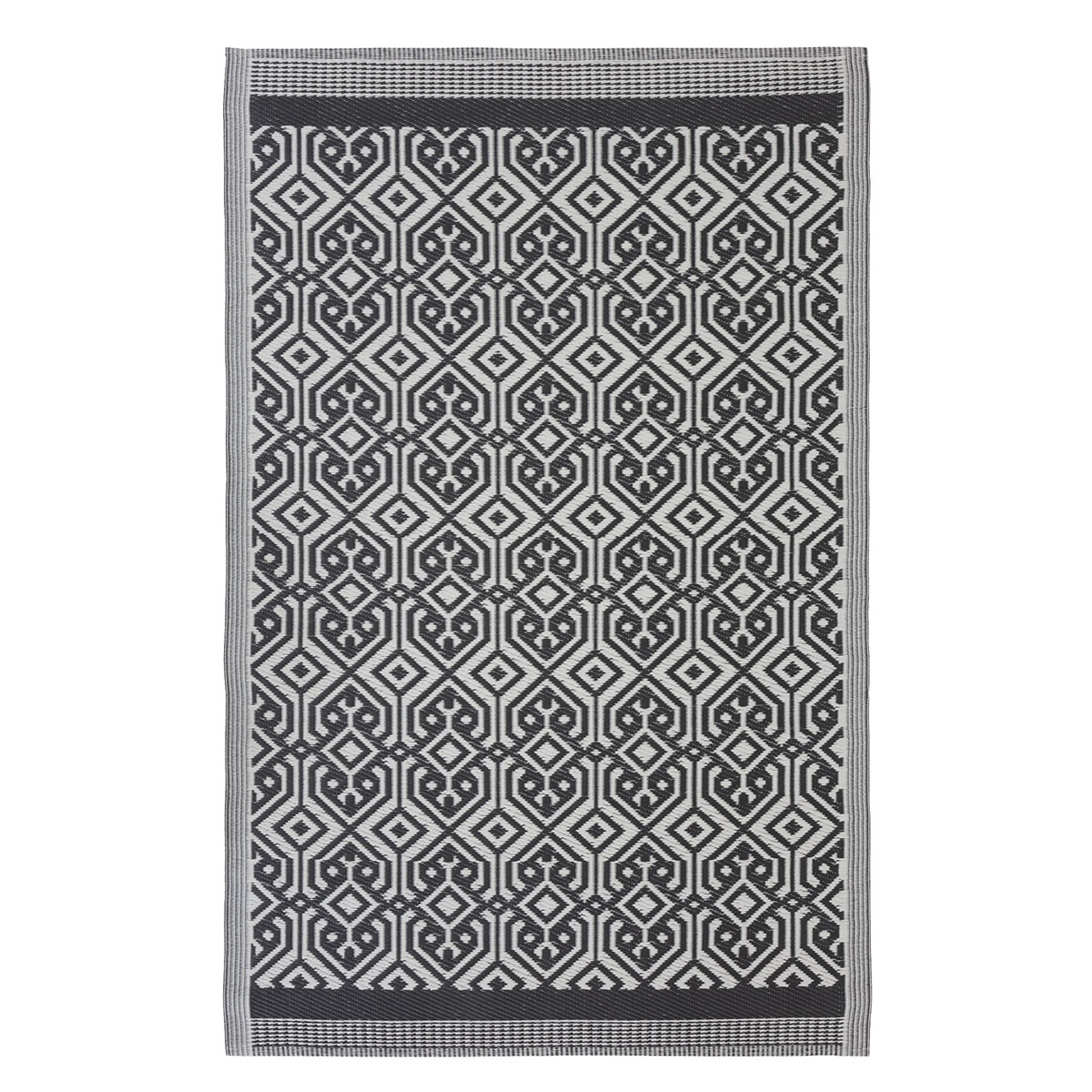 Χαλί Καλοκαιρινό (120x180) A-S Mandala Noir 163900