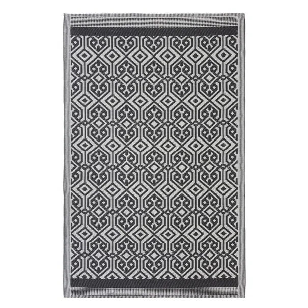 Χαλί Καλοκαιρινό (120x180) A-S Mandala Noir 163900