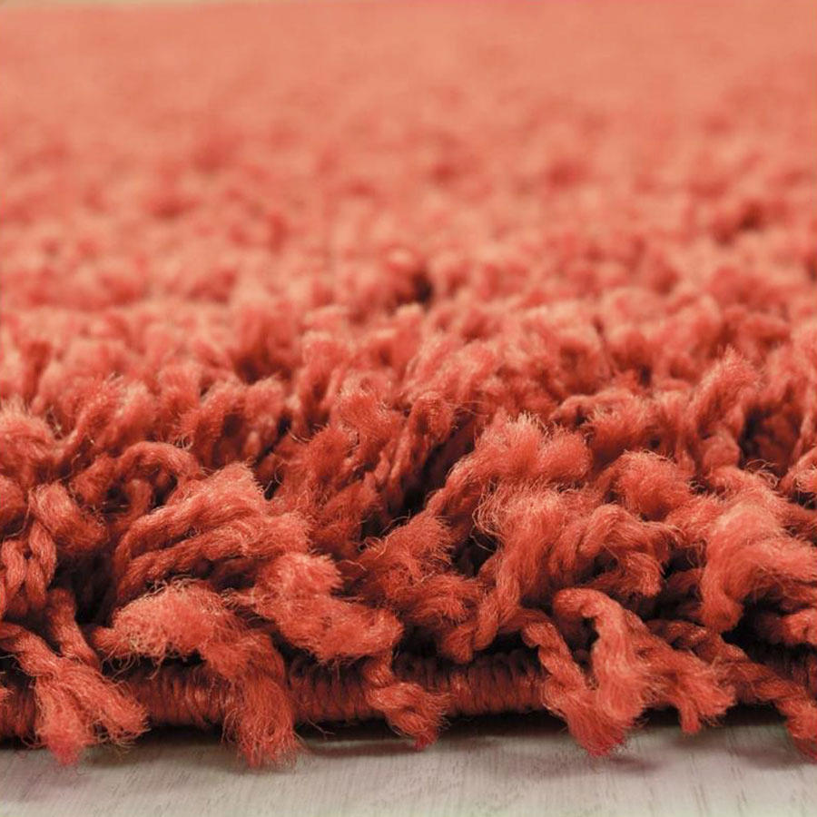 Χαλί (200X250) Spitishop Lanoso 5500B Terracotta Χαλιά Σαλονιού Χειμερινά Shaggy Spitishop