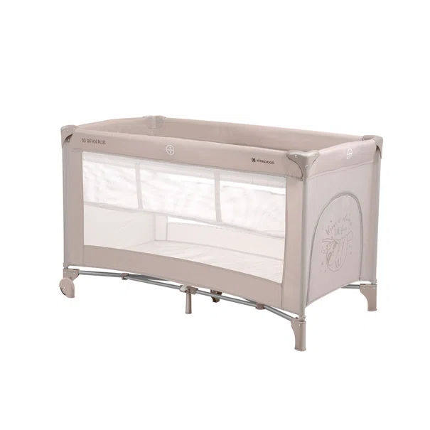 Παρκοκρέβατο 2 Θέσεων (0+ Μηνών/Έως 15kg) Kikka Boo So Gifted Plus Beige