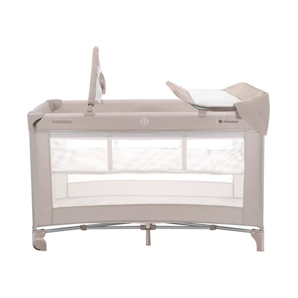 Παρκοκρέβατο 2 Θέσεων (0+ Μηνών/Έως 15kg) Kikka Boo So Gifted Plus Beige