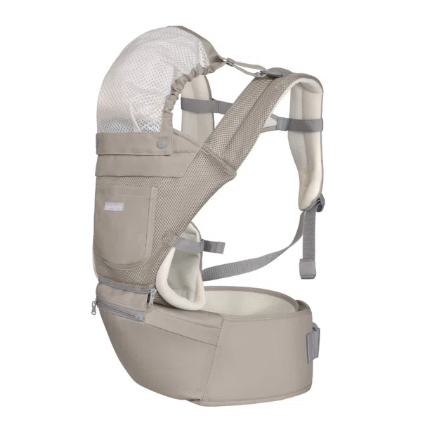 Μάρσιπος Κλασικός (5+ Μηνών/Έως 15kg) Kikka Boo Chloe Mesh Beige 2024