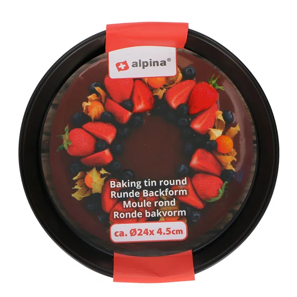 Αντικολλητικό Ταψί Σρογγυλό (Φ24) Alpina 871125216687