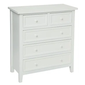 Συρταριέρα 5 Θέσεων (72.5x34.5x81) A-S Charme White 121474B