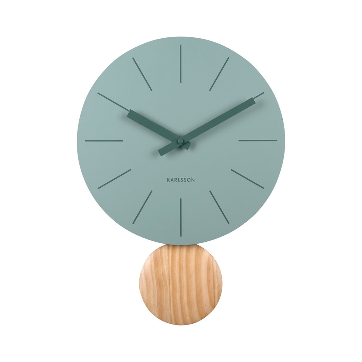 Ρολόι Τοίχου (Φ30) Karlsson Arlo Jade Green