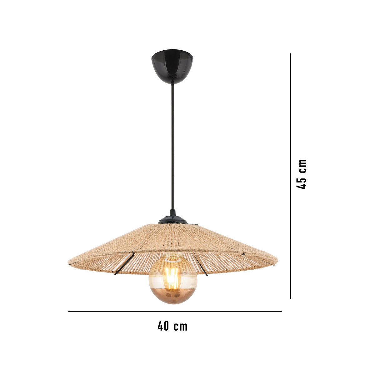 Φωτιστικό Οροφής Μονόφωτο A-G Merten 390Flh1836 Camel Φωτιστικά Κρεμαστά Spitishop