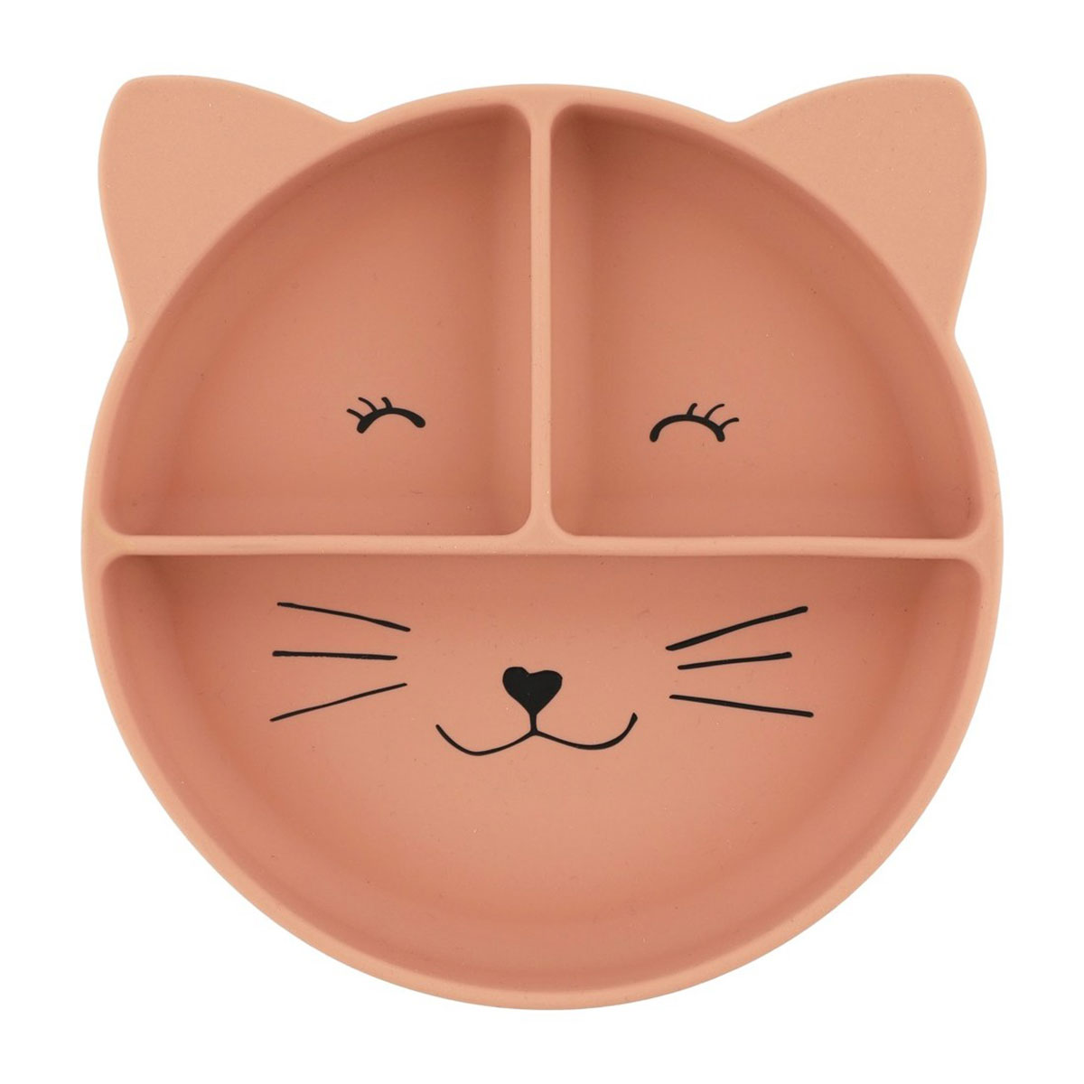 Πιάτο Σιλικόνης (Φ19x3.5) Με Χωρίσματα Trixie Mrs.Cat