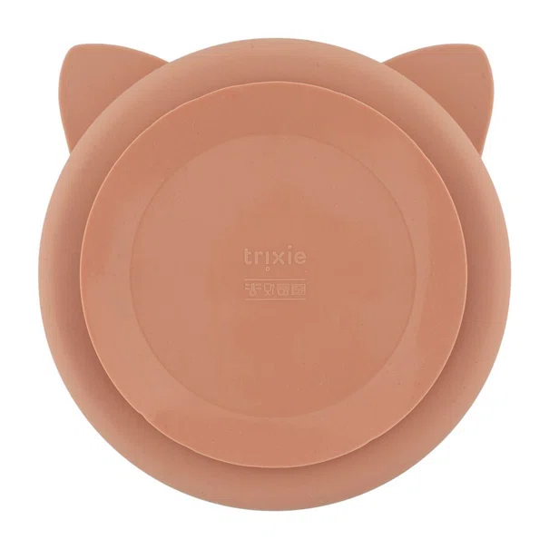 Πιάτο Σιλικόνης (Φ19x3.5) Με Χωρίσματα Trixie Mrs.Cat
