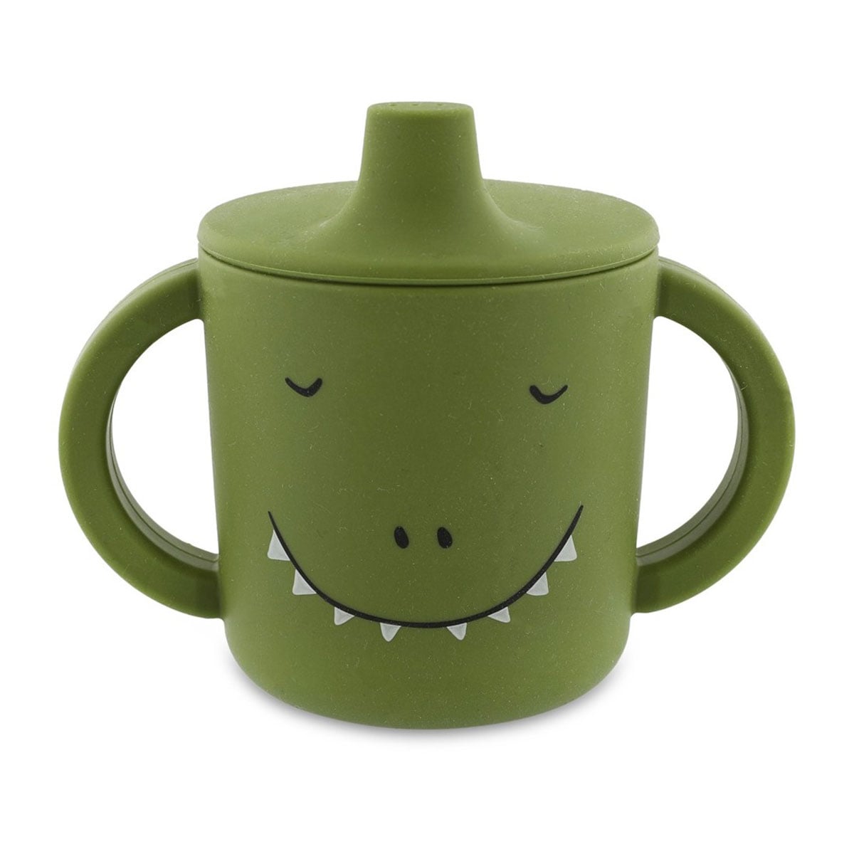 Ποτήρι Εκπαιδευτικό Σιλικόνης 207ml Trixie Mr.Dino