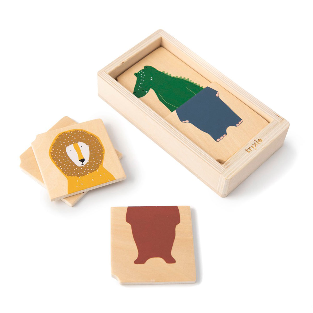 Ξύλινο Παιχνίδι Δραστηριότητας Trixie Animal Combo Puzzle