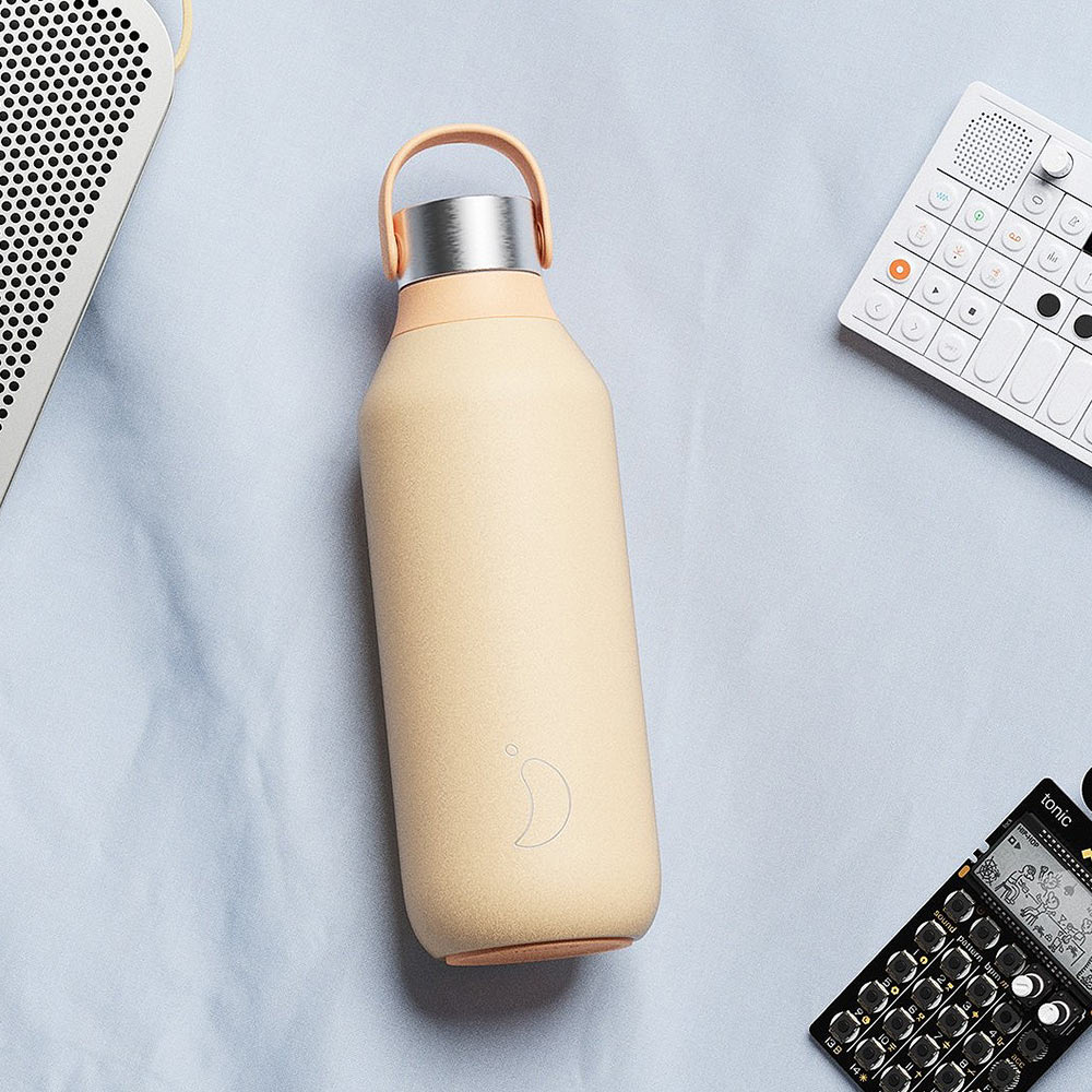 Μπουκάλι Θερμός 500ml Chilly's Series 2 Bottle Peach Orange