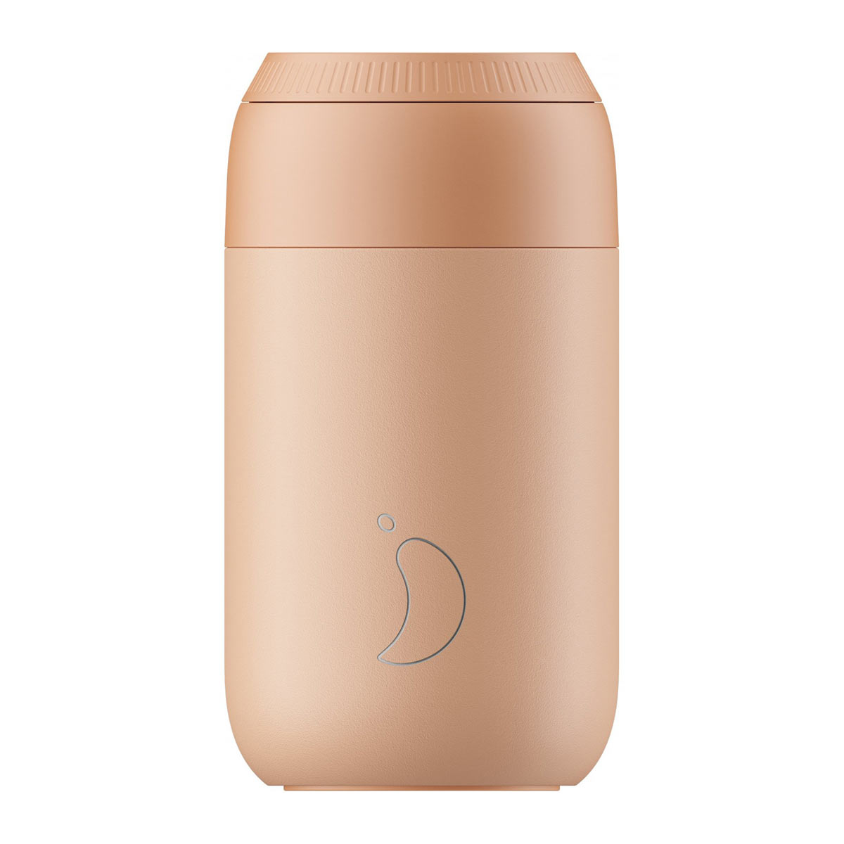 Ποτήρι Θερμός 340ml Chilly's Series 2 Cup Peach Orange
