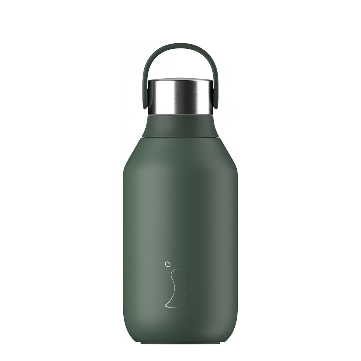 Μπουκάλι Θερμός 350ml Chilly's Series 2 Bottle Pine Green