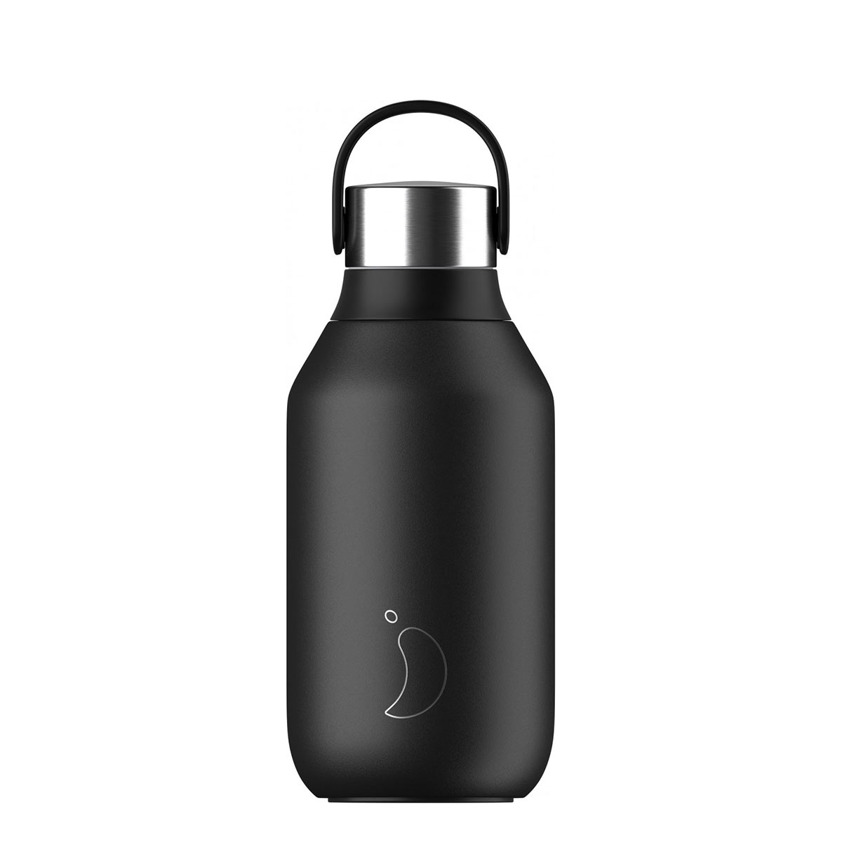 Μπουκάλι Θερμός 350ml Chilly's Series 2 Bottle Abyss Black