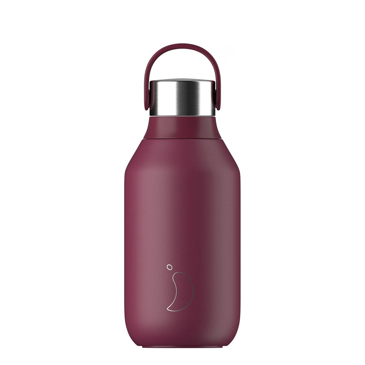 Μπουκάλι Θερμός 350ml Chilly's Series 2 Bottle Plum Red