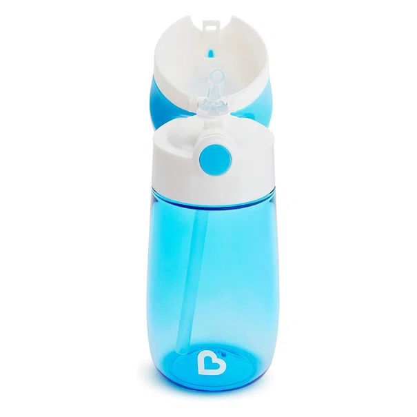 Παγούρι 355ml Με Καλαμάκι Munchkin Flip & Go Blue