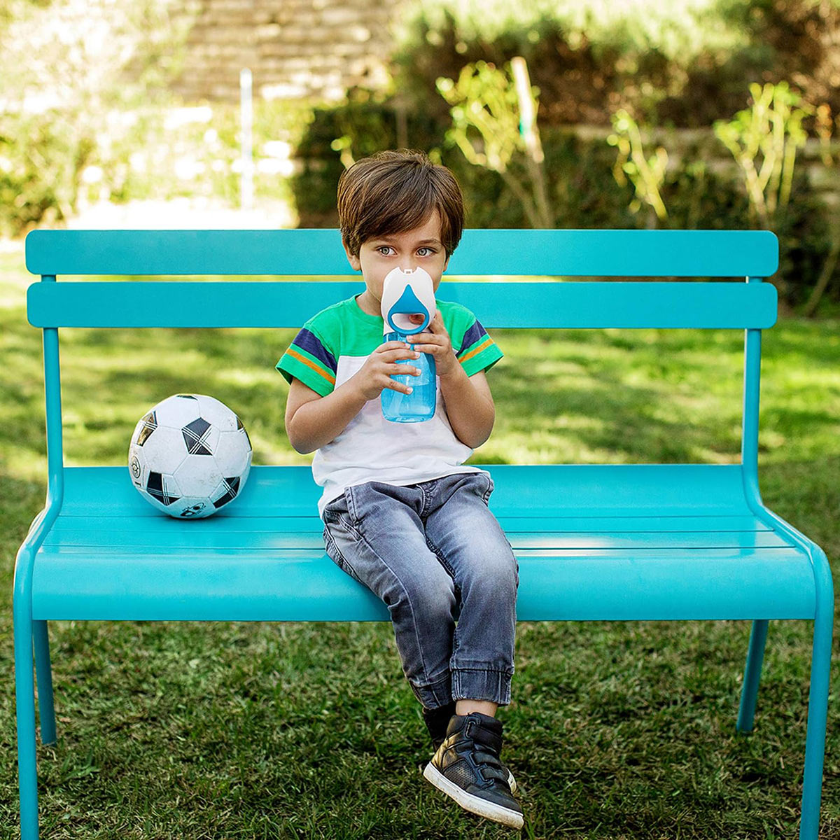 Παγούρι 355Ml με Καλαμάκι Munchkin Flip Go Blue Παιδικά Είδη Φαγητού & Αξεσουάρ Σερβιρίσματος Μπουκάλια Παγούρια Spitishop